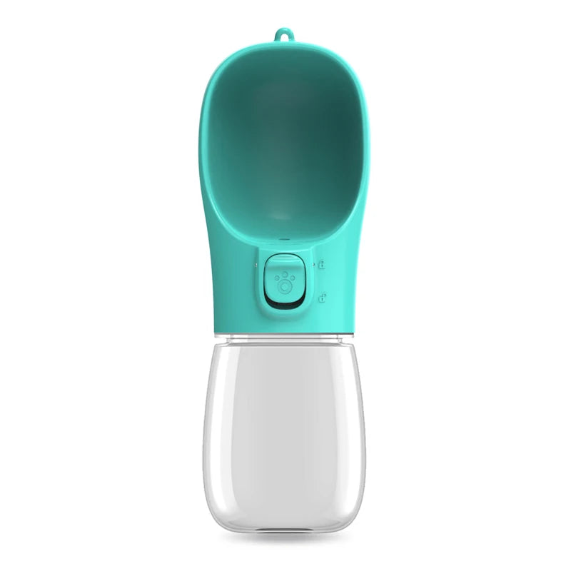 Portable Leakproof Dog Water Bottle – 3-in-1 Travel Drinking Bowl & Dispenser