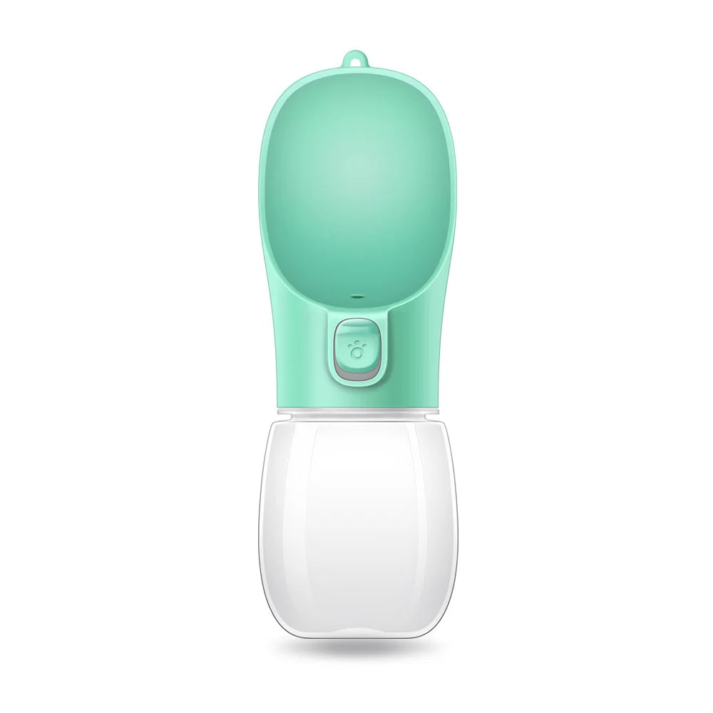 Portable Leakproof Dog Water Bottle – 3-in-1 Travel Drinking Bowl & Dispenser
