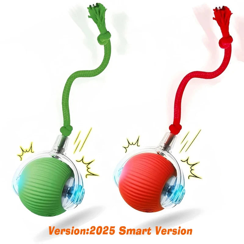 Smart Interactive Cat Ball Toy – Automatic Self-Rolling & USB-C Rechargeable