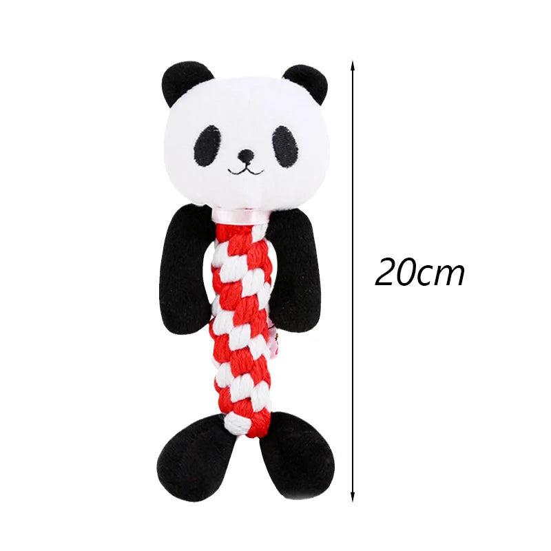 Teeth Cleaning Rope Toy for Small Dogs – Bite-Resistant Cotton Molar Stick for Healthy Gums