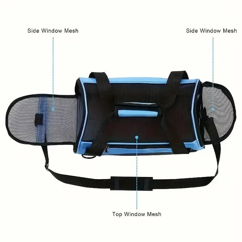 Airline-Approved Soft-Sided Pet Carrier Backpack | For Small Dogs & Cats