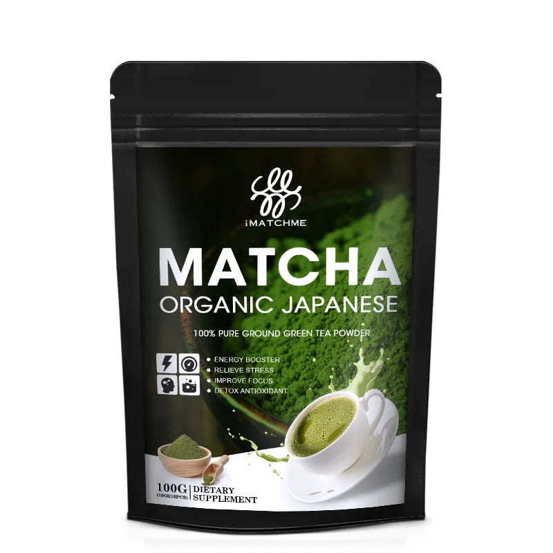Pure Matcha Green Tea Supplement – Natural Antioxidant & Metabolism Support (Ceremonial Grade)