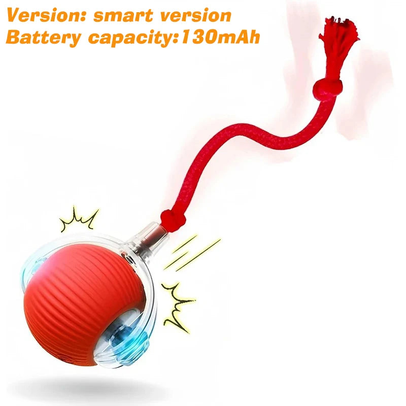 Smart Interactive Cat Ball Toy – Automatic Self-Rolling & USB-C Rechargeable