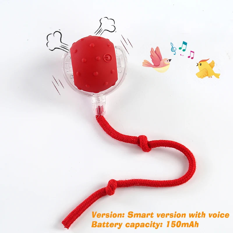 Smart Interactive Cat Ball Toy – Automatic Self-Rolling & USB-C Rechargeable
