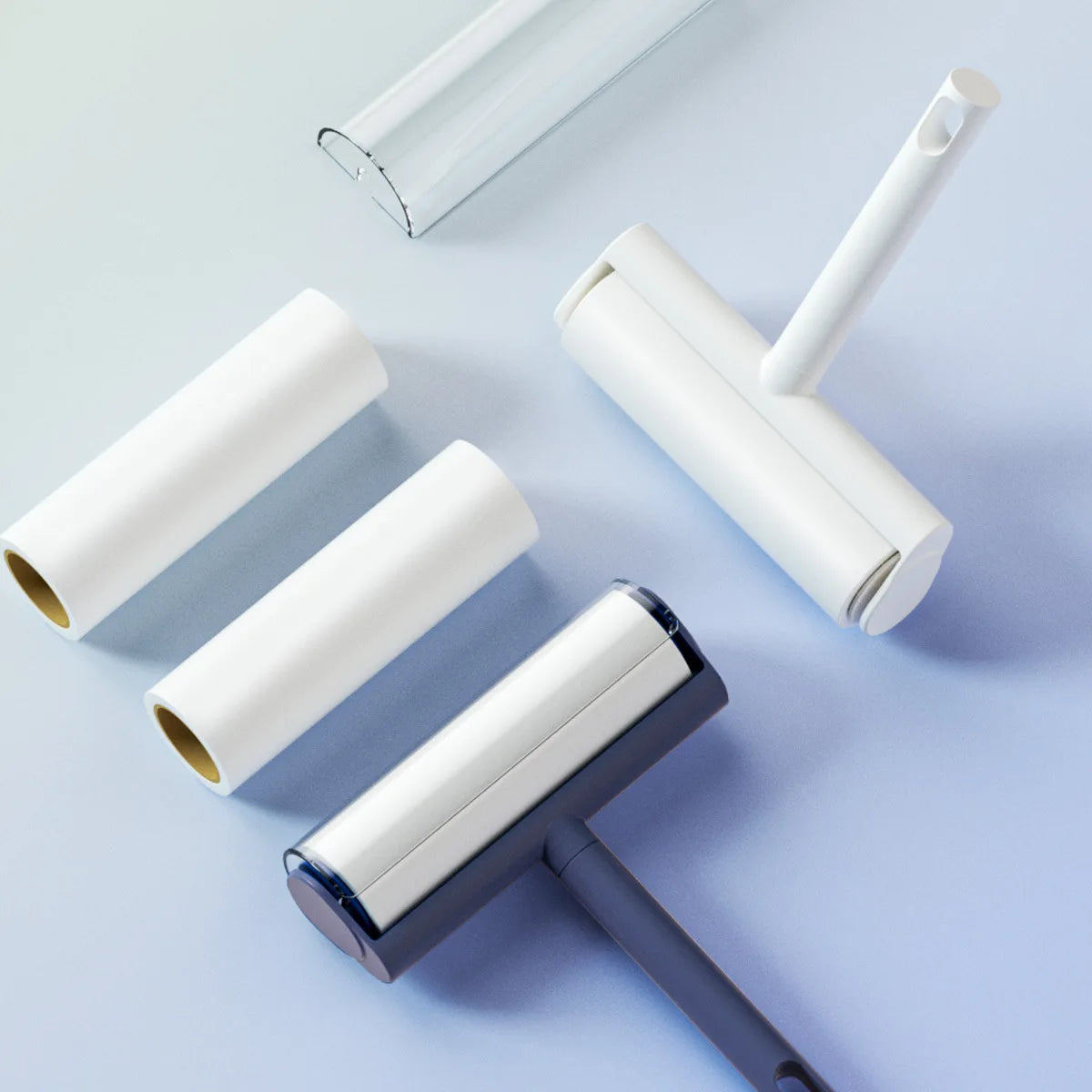 Extra Sticky Pet Hair Lint Roller Set – High-Capacity Refills & Ergonomic Handles