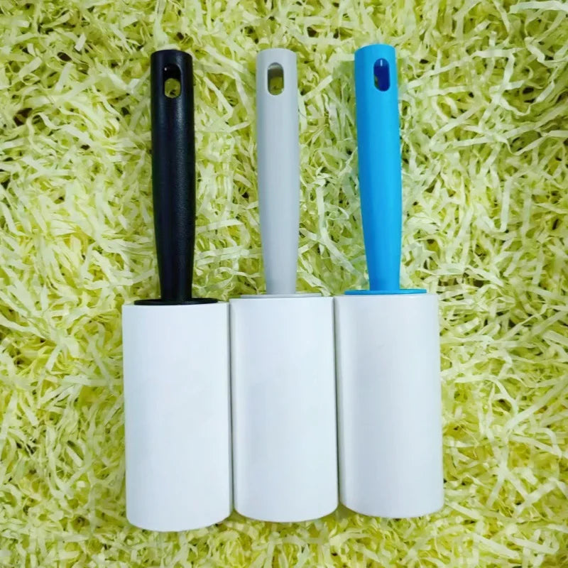 Extra Sticky Pet Hair Lint Roller Set – High-Capacity Refills & Ergonomic Handles