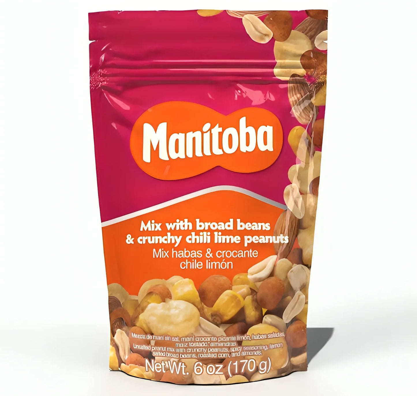 Chili & Lime Summer Snack Mix (3-Pack) – Spicy Peanuts, Broad Beans & Corn