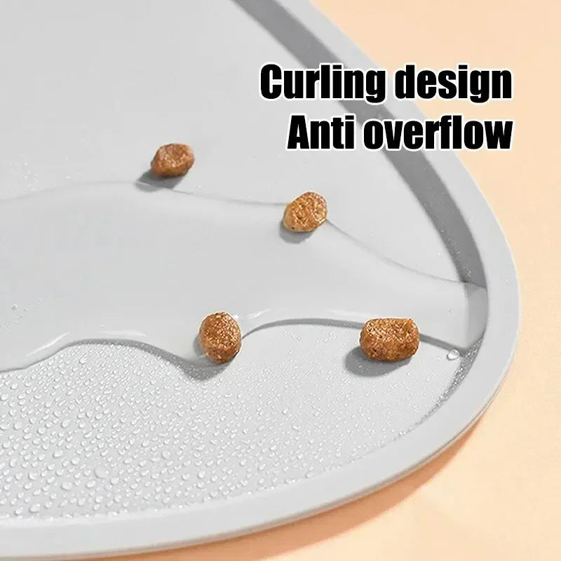 BPA-Free Silicone Feeding Mat – Easy-Clean Anti-Slip Bowl Mat for Dogs & Cats