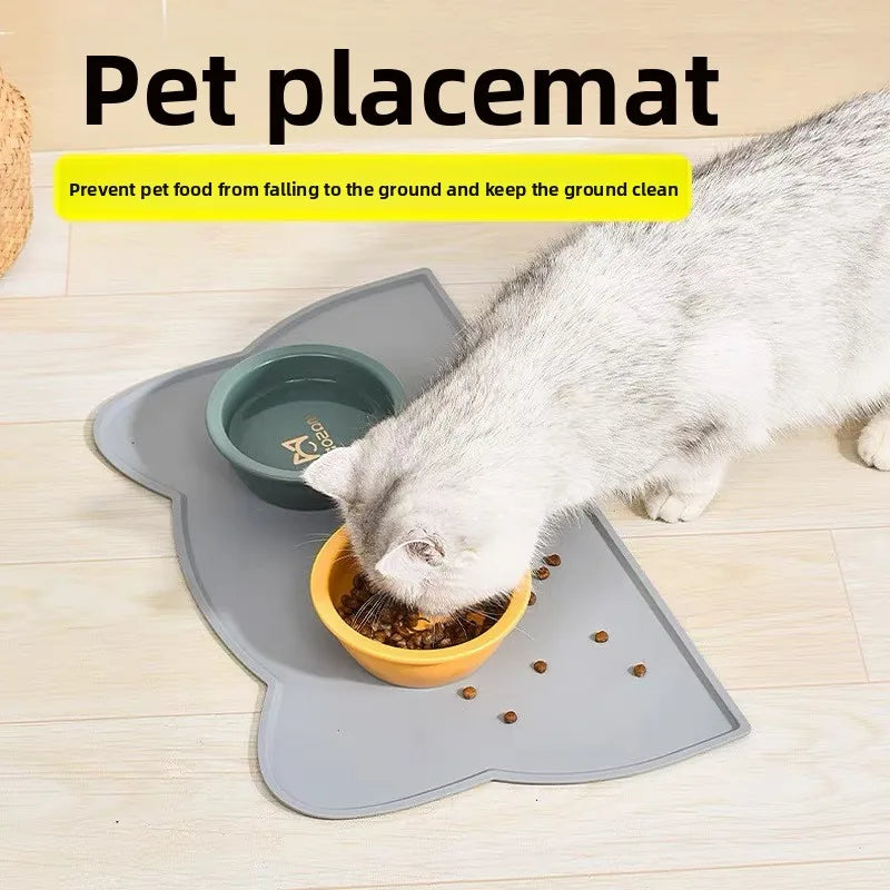 BPA-Free Silicone Feeding Mat – Easy-Clean Anti-Slip Bowl Mat for Dogs & Cats