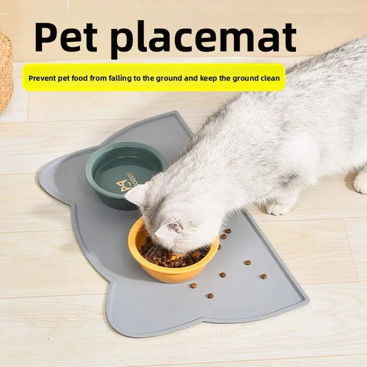 BPA-Free Silicone Feeding Mat – Easy-Clean Anti-Slip Bowl Mat for Dogs & Cats