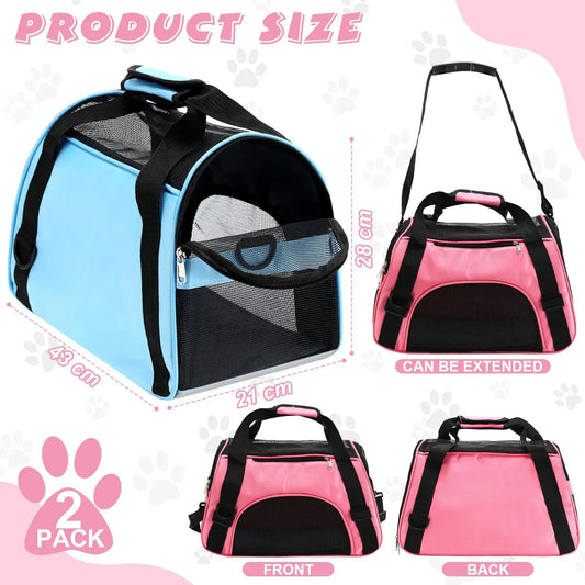 Airline-Approved Soft-Sided Pet Carrier Backpack | For Small Dogs & Cats