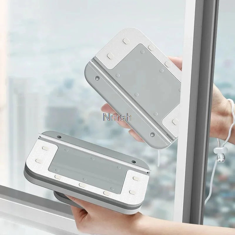 NEW Magnetic Window Cleaner Double-sided Window Cleaning Brush Glass Wiper Cleaning Tools outside window cleaner For High Rise
