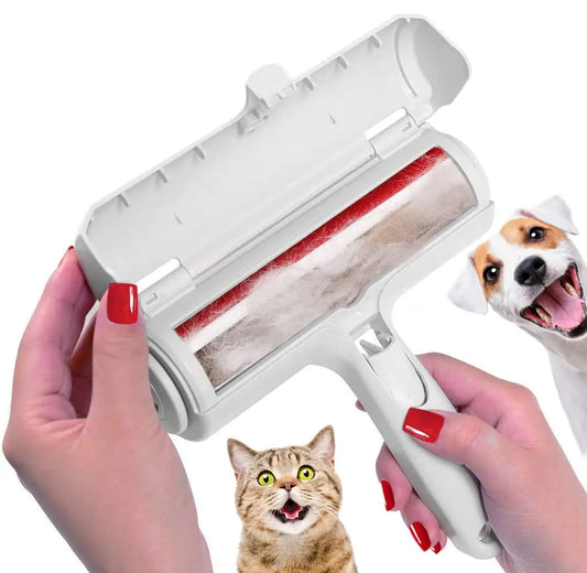 Ultimate Pet Hair Remover Roller – Reusable Self-Cleaning Fur Remover for Furniture & Carpets